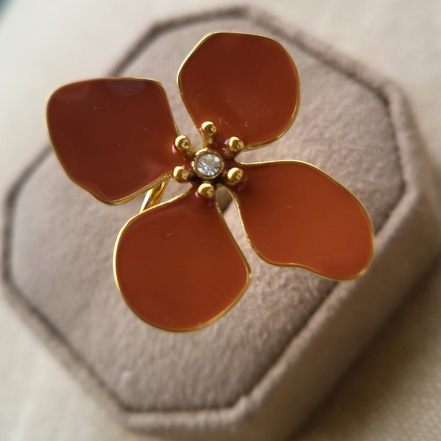 Bague fleur Jasmin