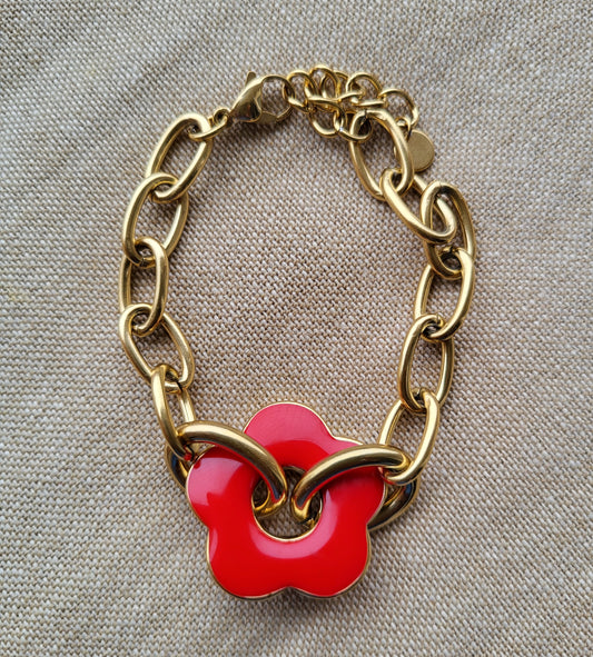 Bracelet Fleur "Rosalie"
