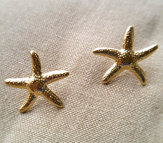 Boucles d'oreilles étoiles